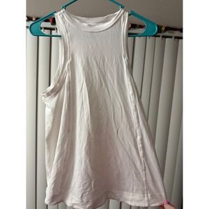 Lululemon White Athletic Tank Size 4 Small